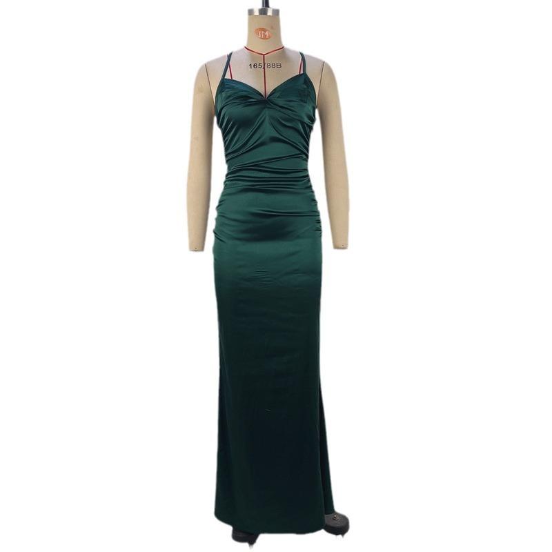 Sexy, schmale, enge Sling-Paket-Hüftkleider für Damen