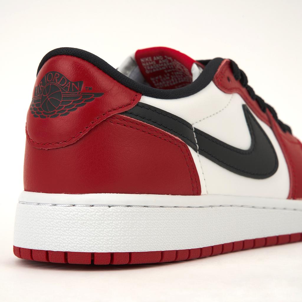 Air Jordan 1 Retro Low OG GS Chicago 2025 Chaussures pour Enfants Rouge Rouge Varsity Noir HQ6999-600
