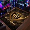 Crystal Velvet Rug Athletic Bilbao FC Print Custom Name Text Floor Mat Home Decor