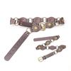 Women's Retro Alloy Cowboy Belt - Heavy Wide Decorative Accessory