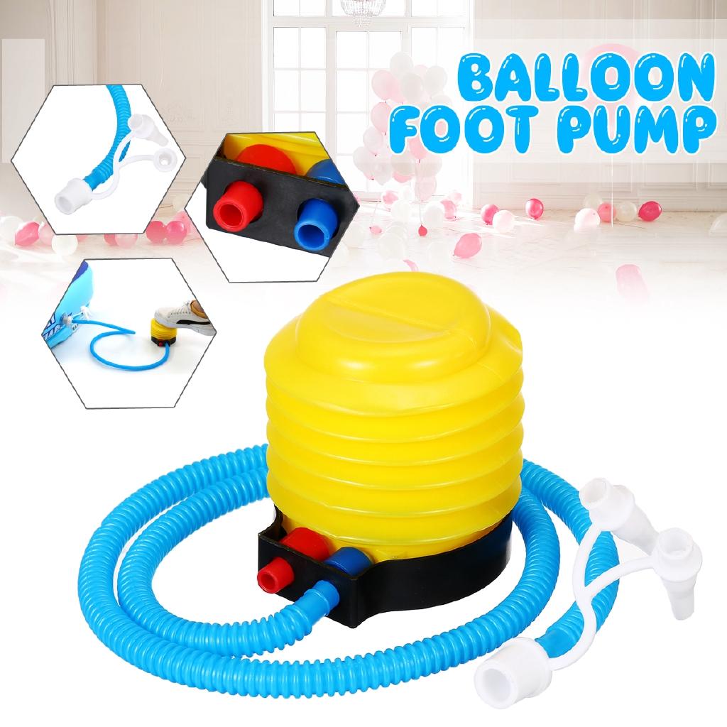 Swimming Pool Foot Ball Air Inflatable Pump Pool Inflator Pump Balloons Foot Inflator Pump for Swimming Rings Accessories