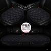 Thickened Fuzzy Automotive Seat Cushion And Backrest 3-Piece Set Single Seat Cushion With Thermal Cotton, No Binding, Office C