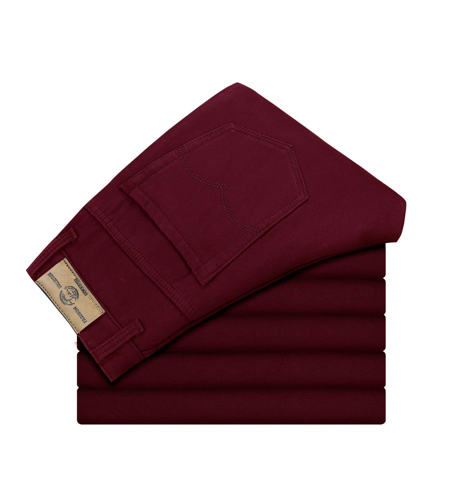 

Мужские узкие прямые повседневные брюки в корейском стиле - тренд горячей продажи