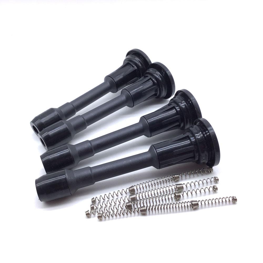 4PCS Ignition Coils Rubber Boot Pack With Spring For Nissan Altima Cube Rogue Versa Infiniti FX50 Q70 222448-ED000 22448-JA00C 4pc