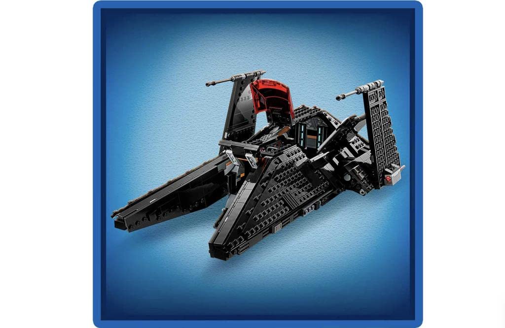 LEGO Star Wars Inquisitor Transport Ship Scythe 75336 Toy Block Present Space Ship Boat for Boys Ages 9 and Up (TM)