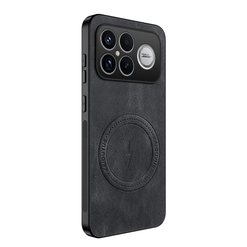 Per Poco F8 Ultra Lusso Nuova Custodia Corazzata Antiurto Per Mi POCO F8 Ultra Pelle Effetto Pelle Cover Protettiva per Telefono Custodie Magnetiche