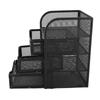 3 Drawers Desk Organizer Metal Office Desk Organizer Pen Container Stationery Organizer  For Office
