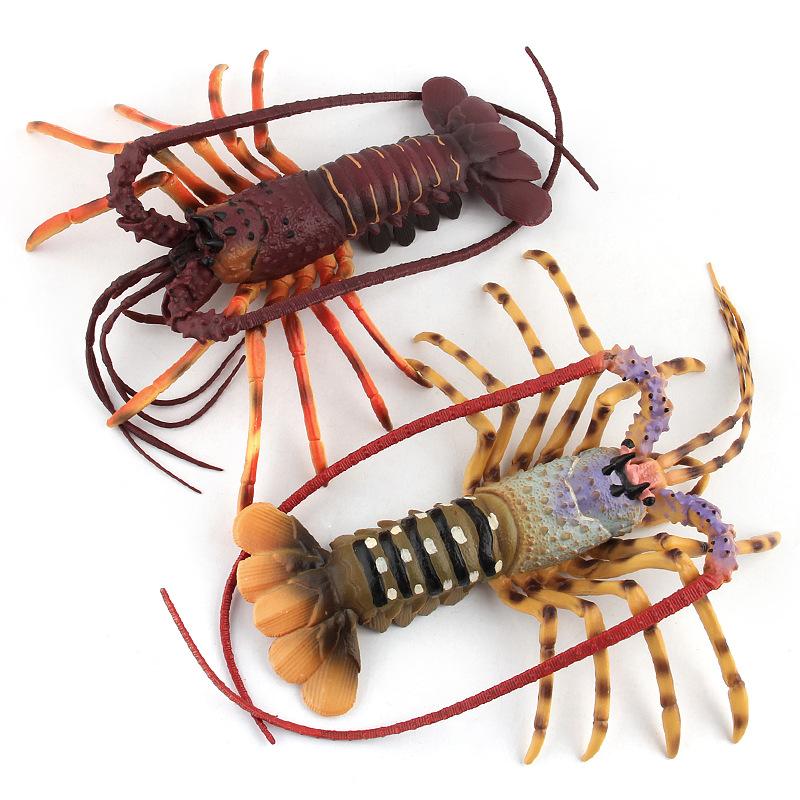 Marine Life Plastic Simulation Lobster Marine Animal Submarine Toy Figurine Decoration