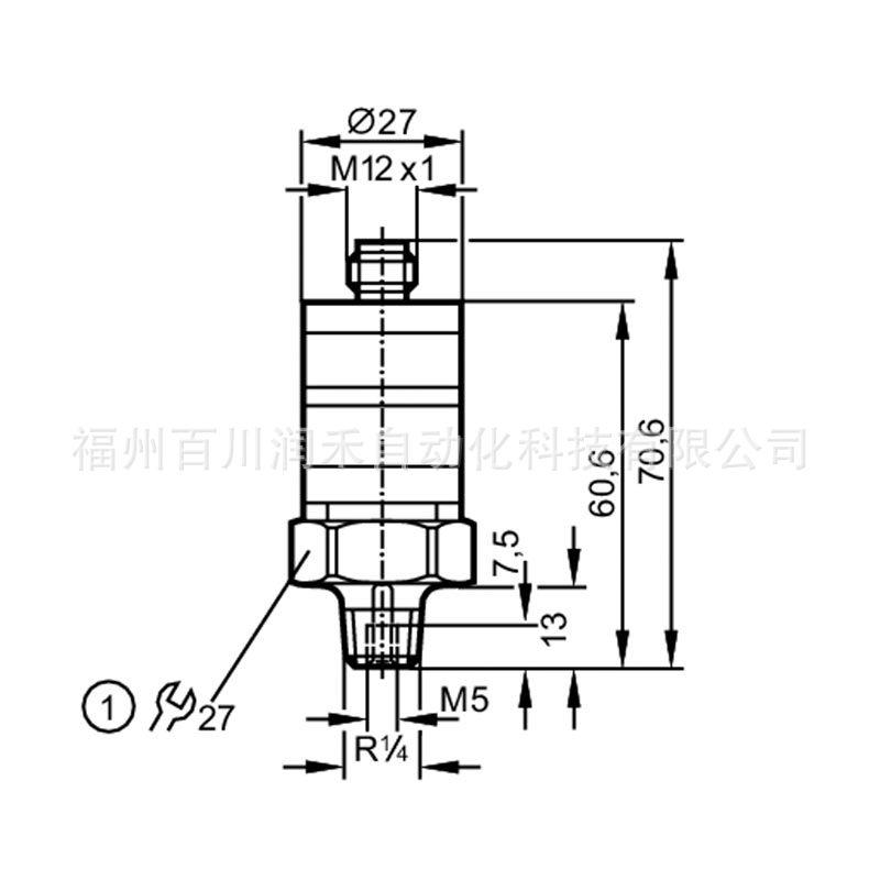 PK5722 ifm Pressure Sensor with Intuitive Switching Point Setting - New, Original, In Stock PK5722