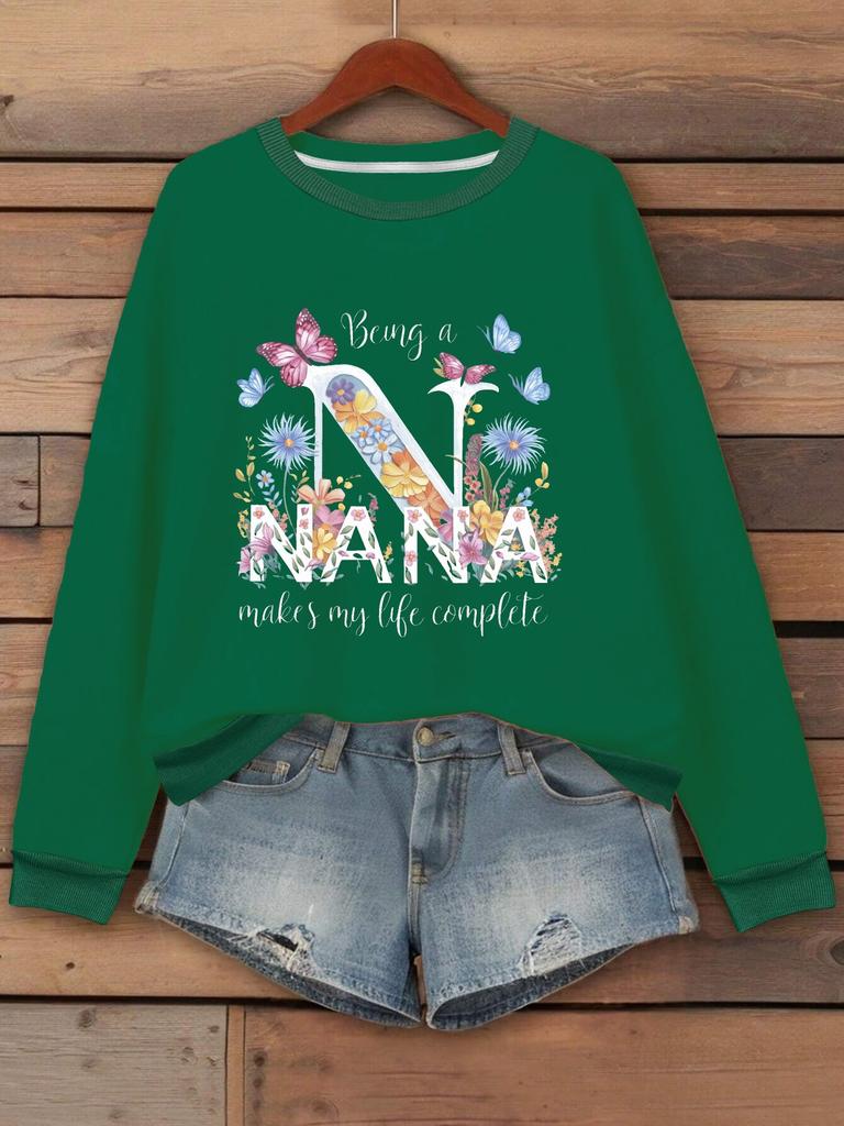NANA Flowers women's sweatshirts