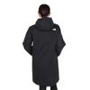 The North Face Reversible Anytime Insulated Long Size L Women's Hoodie, Water-Repellent, Windproof, Anti-Static, Cold-Weather Protection, Black,