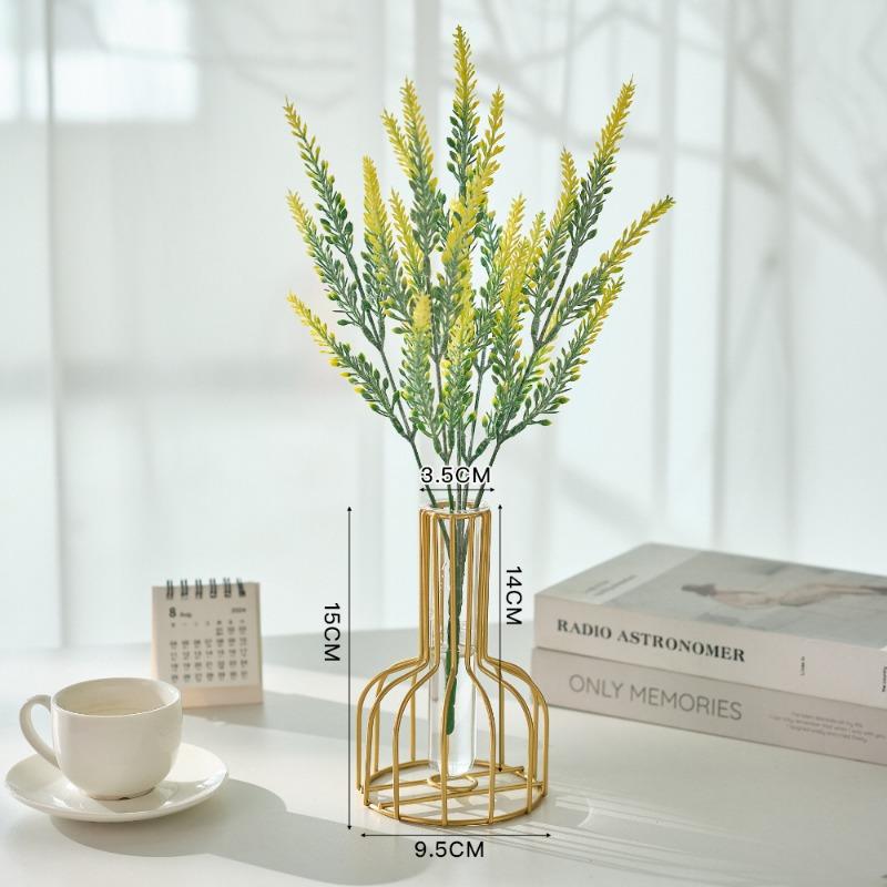 

Искусственные цветы Искусственные цветы Украшение для гостиной Настольные цветы Гортензия Гидропоника Комнатный набор ваз Wine bottle + Lavender