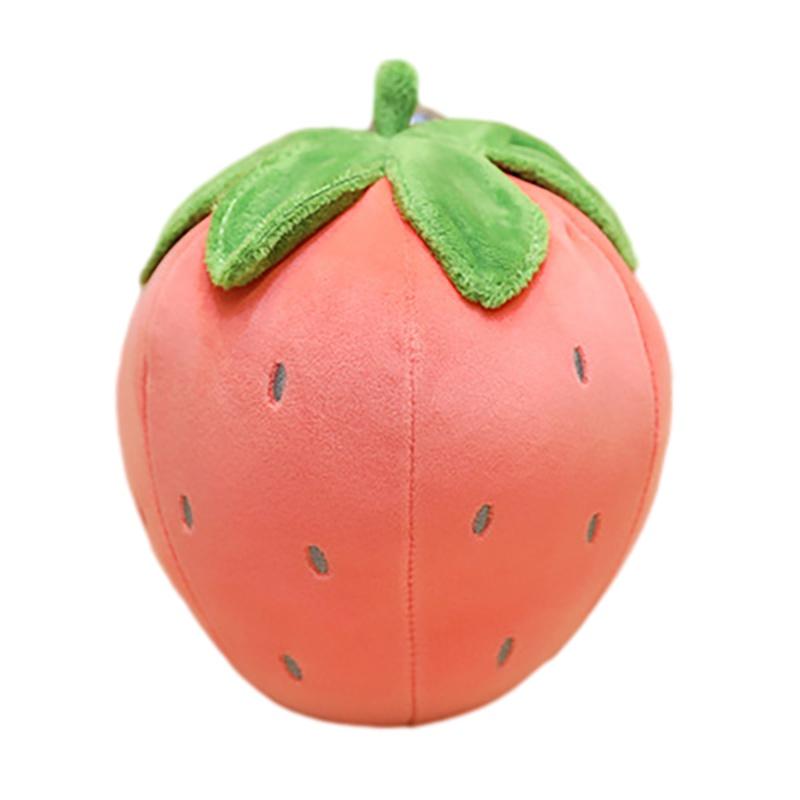 Adorabile Peluche Fragola Morbido e Coccoloso Altezza 24cm