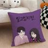 TV series NNevertheless Cushion Cover Natural Linen Double Sided Print  Throw Pillow Case for Sofa Couch Home Decor