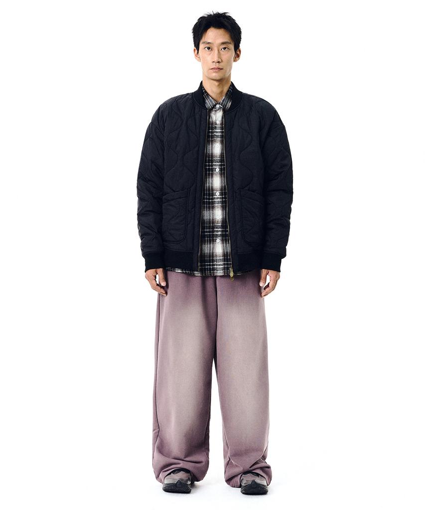 FILLUMINATE Brushed Wide Sweatpants - Purple