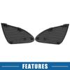 ABSOPRO Front Bumper Fog Light Frame Grille Lamp Frame Part Number Compatible with Lexus Black Cover, Cover, Trim, 52437-53020, IS250/IS350