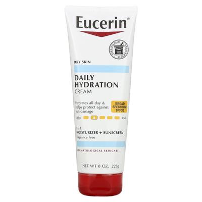 Daily Hydration Cream, SPF 30, Fragrance Free, 8 Oz (226 G)