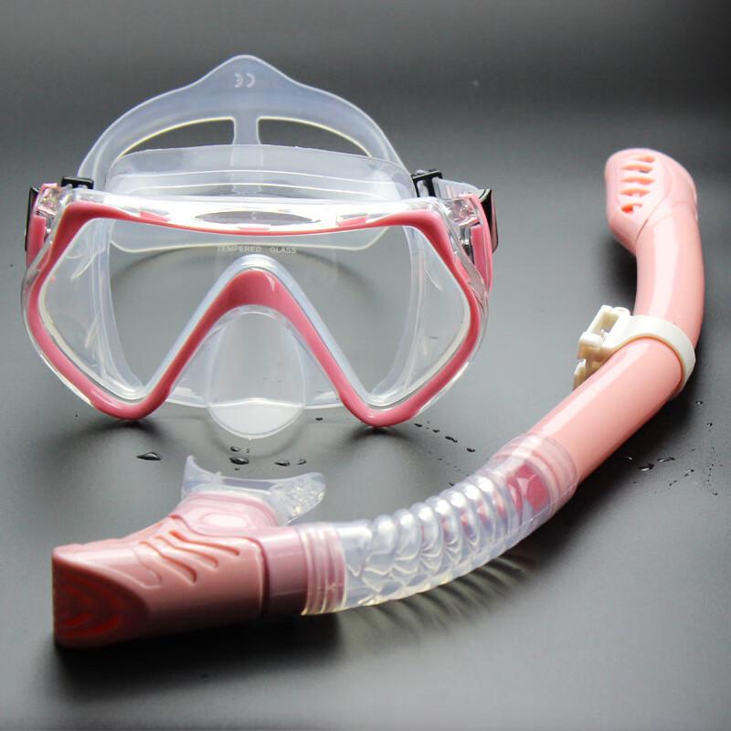 KND Silicone Diving Mask and Snorkel Set