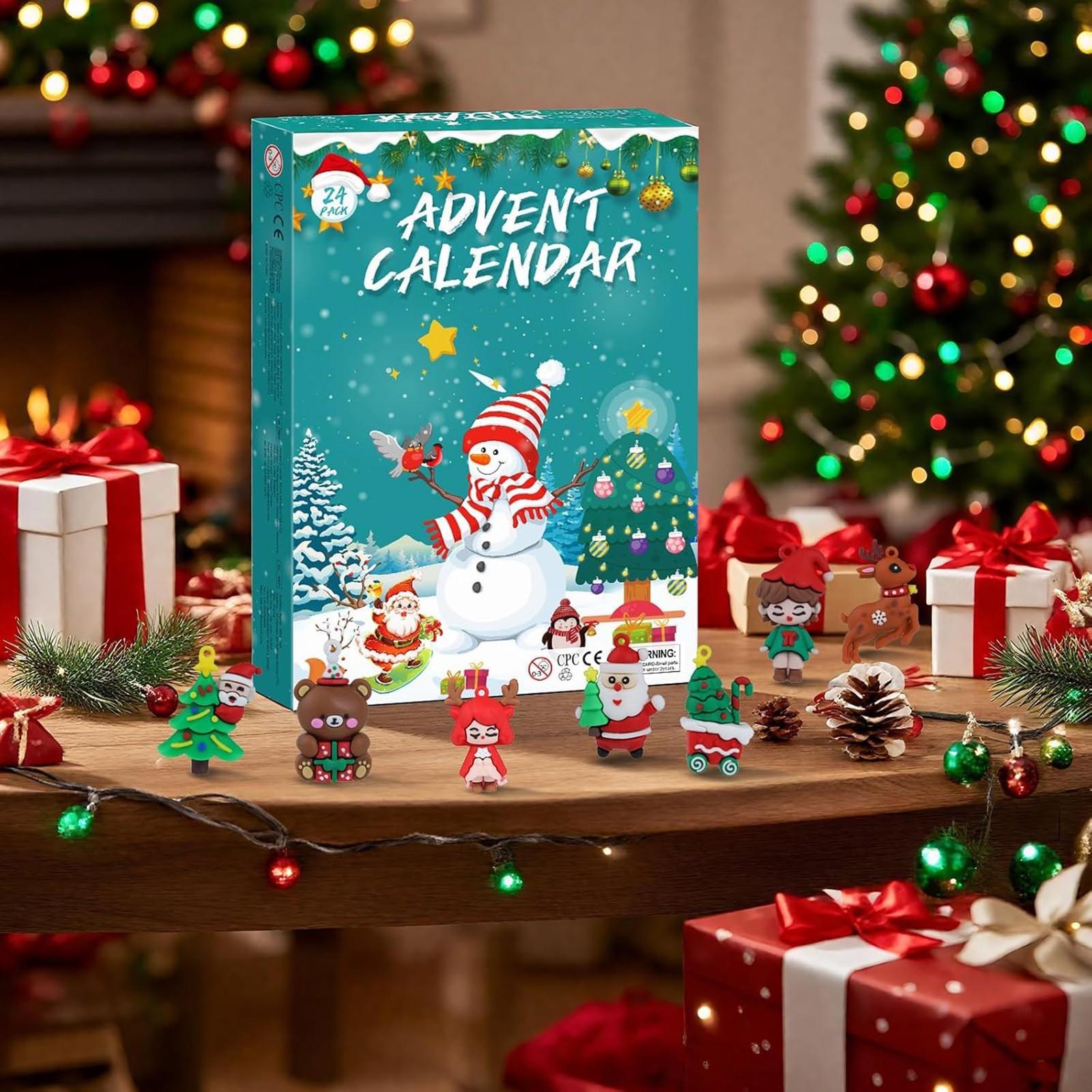 

Рождественский календарь, подходит как для девочек, так и для мальчиков, включает 24 дня уникального обратного отсчета подарков One Size зелёный