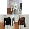 Oversized Womens T Shirt With One Shoulder Neckline And Embroidered Details For Fall 2025 Fashion