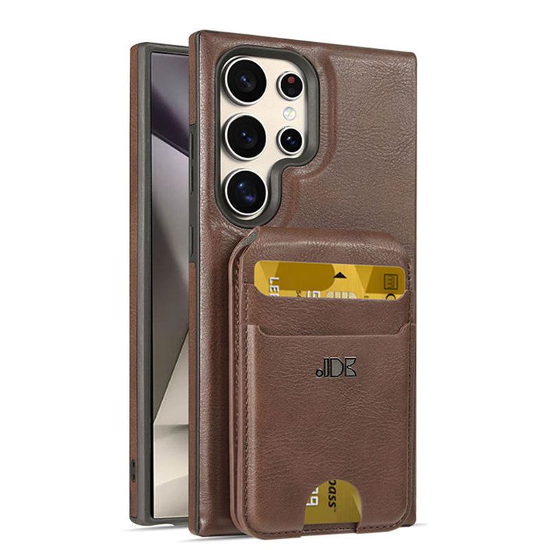 

Suitable for Samsung S24 Ultra Mobile Phone Case Magnetic Card Bag Business Galaxy Full Package S23plus Anti-fall 24+ Set Samsung Galaxy S23