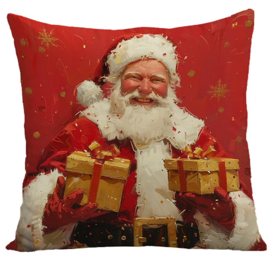 Рождественские наволочки в американском стиле для дивана и декора гостиной 45x45 cm 716₽