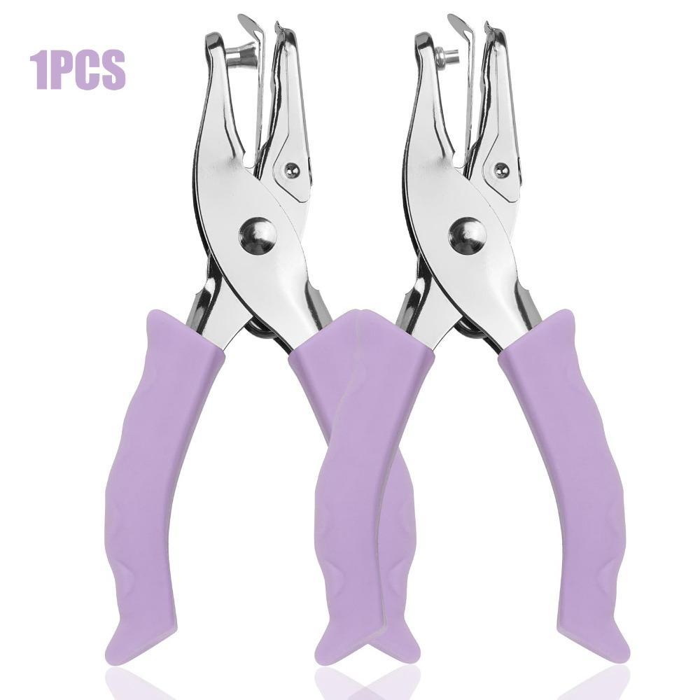 Round Hole Single Hole Punch DIY Handheld Circle Punch  School Office Binding Stationery