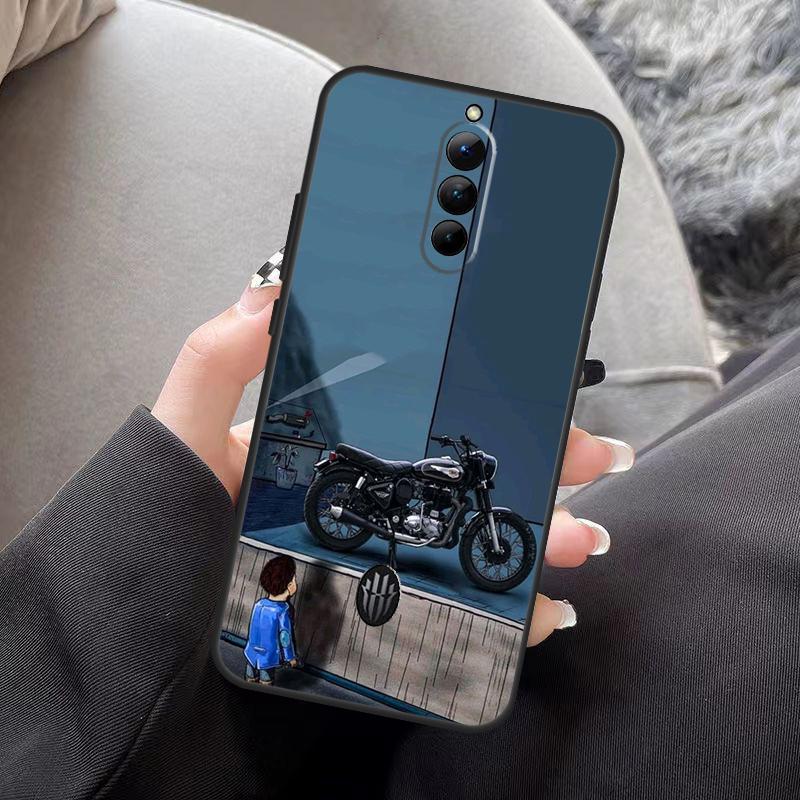 Motorcycles On Display Case For ZTE Nubia Red Magic 10S 10 Air 8 8S 9 9S 11 Pro Plus 5G 6R 7 6 7S 6S Pro Back Cover