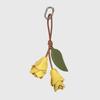 Bag Charm Multi- Hanger Pu Leather Tulip Pendant Fashion Colorful Pu Flower Creative Bag Charm Luggage Accessories