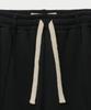 Seteo Cotton Elastic Waist Sweatpants Palette Black