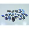 395Cts.Natural Labradorite Blue Flash Mix Cabochon Loose Gemstone 21Pcs Lot LL-1029
