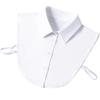 Lady'S Fake Collar Half Shirt Business Collar False Shirt Collar Comfortable Fake Half Collar For Men Women Formal Occasions