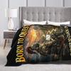 Born to Quest Forced to Clock in Blanket Fleece Summer Air Conditioning   Multifunction Super Warm Throw Blankets Bedspreads