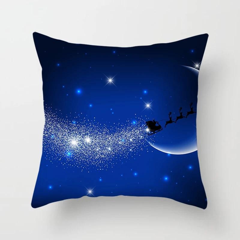 Świąteczne poszewki na poduszki do domu Świąteczne drukowane łóżko dekoracja domu poszewki na poduszki Świąteczne dekoracyjne poszewki na poduszki