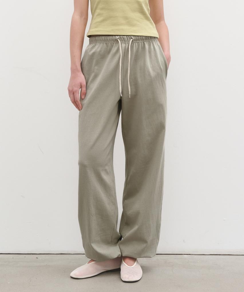 POSZER Natural Cotton Jogger Pants (Sage Green)