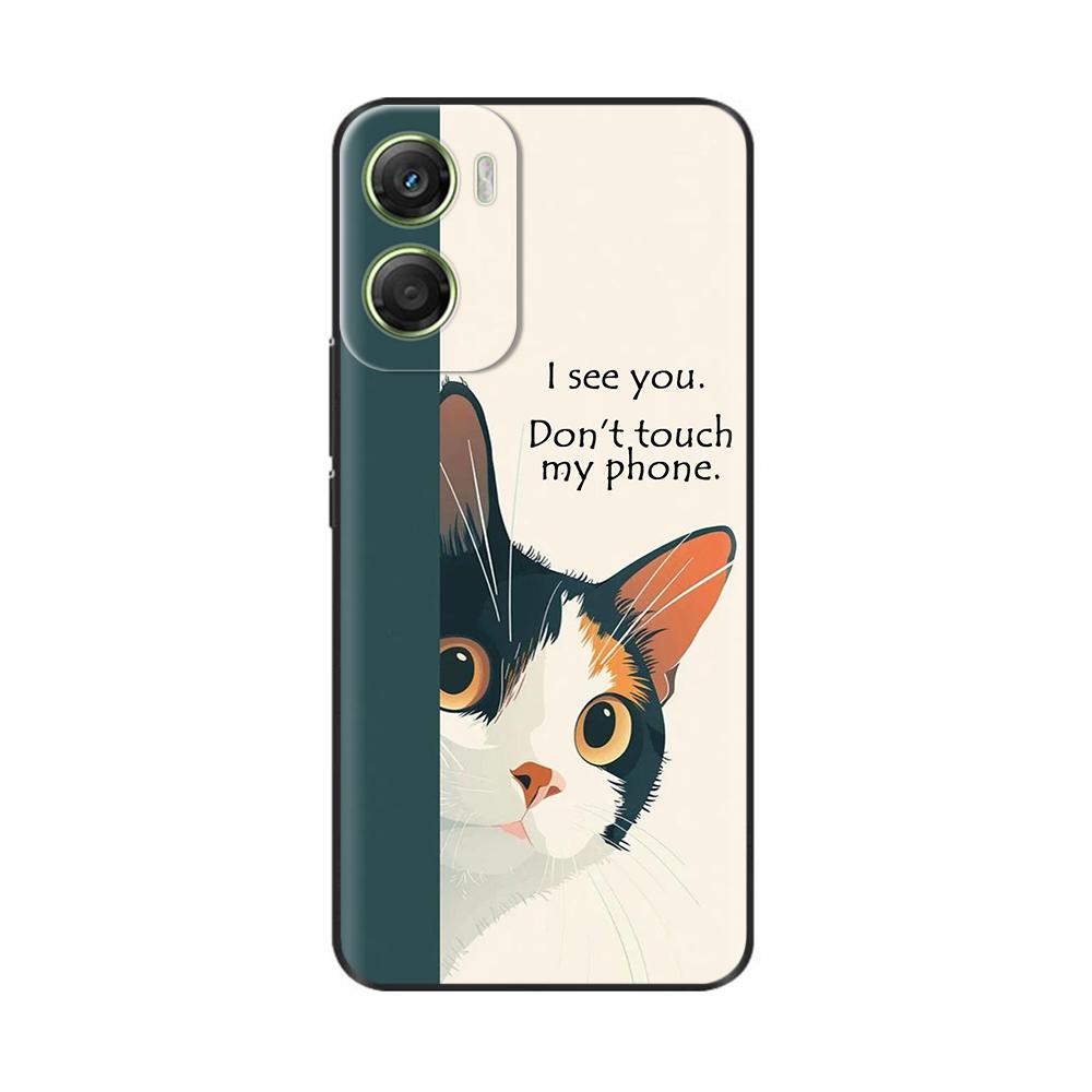 Per Motorola Moto G06 Custodia Carina Dinosauro Cartone Animato Copertura Morbido Silicone Custodie per Telefono per Moto G06 Custodia Power Antiurto TPU Coque