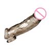 Realistic Silicone Penis Extender Sleeve Once In Place, This Durable Magnifier Will Aid In Greater Satisfaction. Smooth Head,