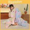 Adorable Colorful Plush Dragon Pillow Toy For Girls Perfect Birthday Gift