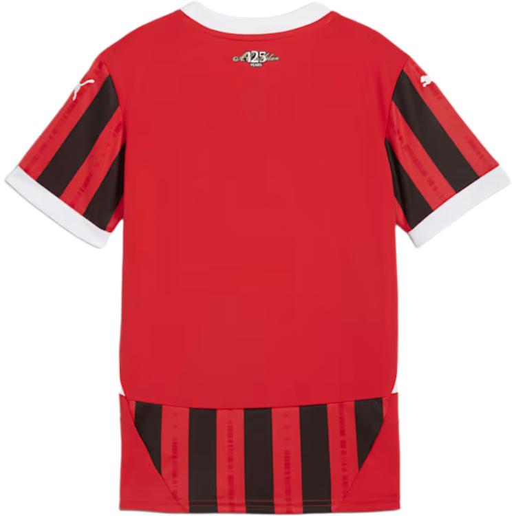 Puma AC Milan Series SS24 Comfortable Fashion Round Neck Short Sleeve Football Jersey Kids Tops Red 774984-01