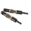 2Pcs 5mm & 1/4 Inch Self Centering Drill Bit 1/4 Inch Hex Shank High Speed Steel (HSS) Hinge Drill Bit For Wood and Plastic