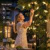 Dragonfly LED Solar String Lights Waterproof Colorful Decorative Lamp Outdoor Garden Balcony Patio Night Landscape Lighting