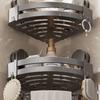 Bathroom Suction Cup Type Storage Rack Without Punching Tripod Rack Toilet  Wall Corner Wall Hanging Storage Shelf