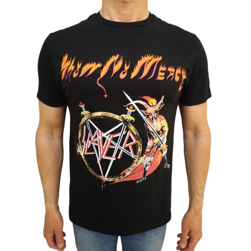 Slayer  Show No Mercy   Black T-Shirt hanneman testament Unisex T-Shirt XXXL