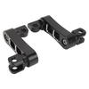 360 Degree Motorcycle Footpeg Extension Bracket Kit for Ing, Heavy