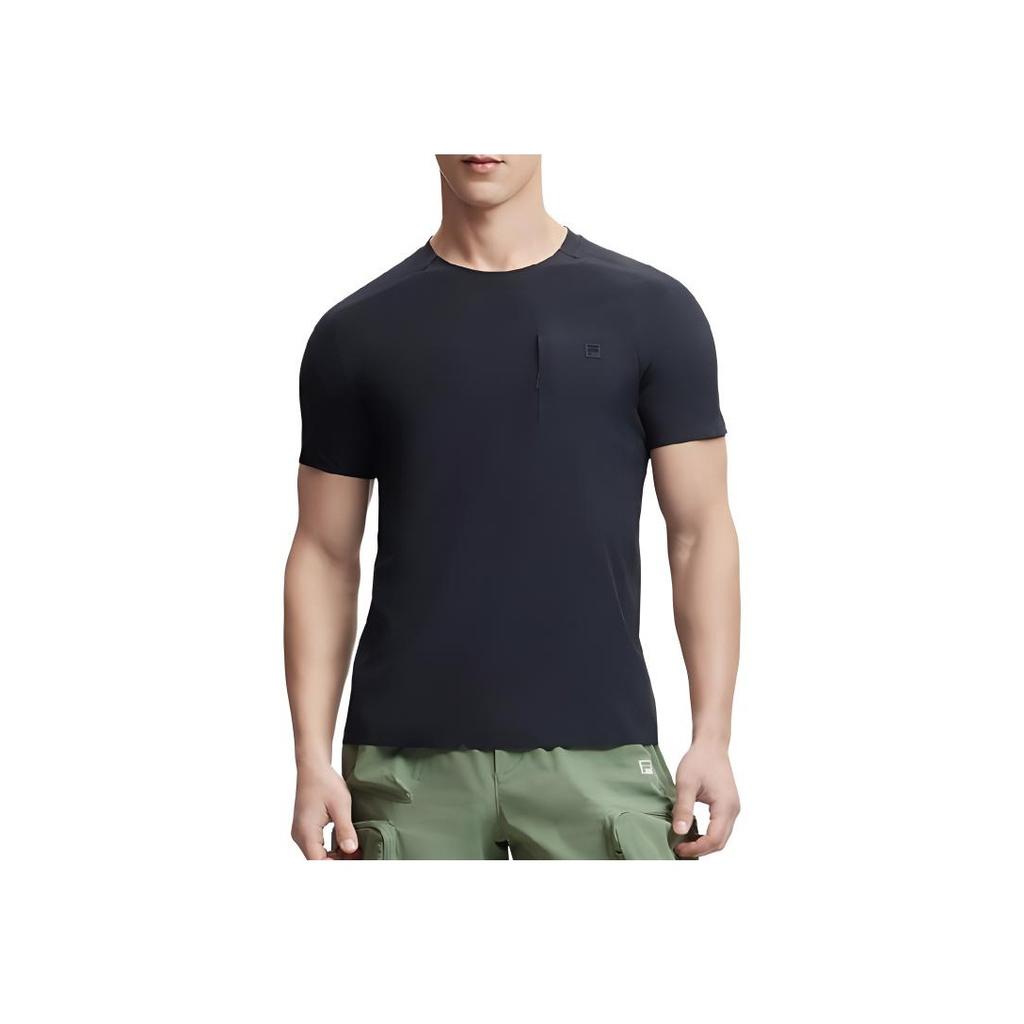 New FILA T Shirts Men's Black A11M427118F-BK