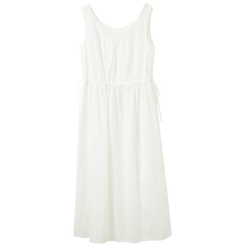 SanCai Summer 2026 Sleeveless A-Line Maxi Dress L