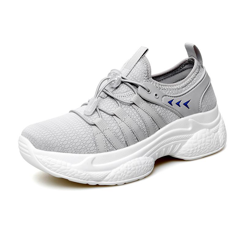 

Sneakers 2025 women s shoes summer new couple casual shoes shock absorption lightweight elastic band running shoes mother 44