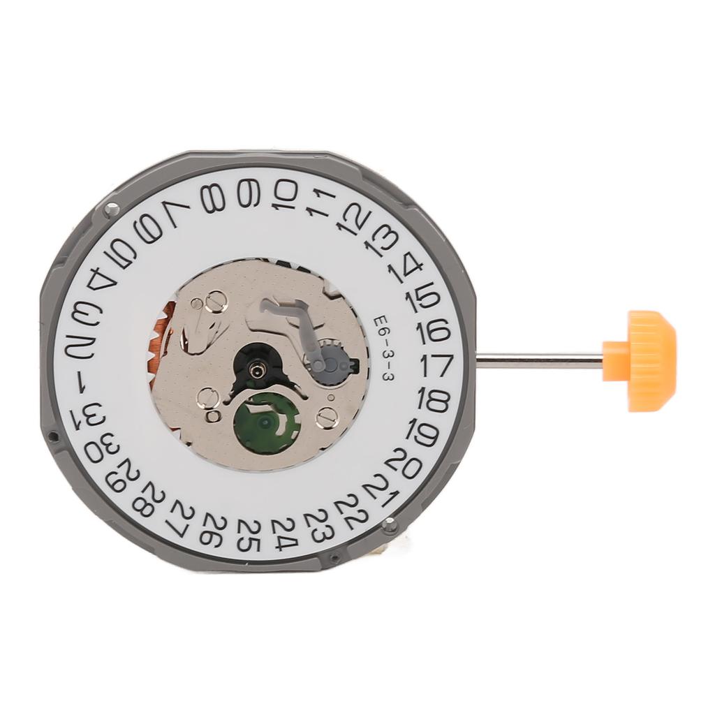 3-Pin Quarz Uhrwerk Reparaturteil für 1M12 Quarz Uhr Einfache Einrichtung Uhrwerk Zubehör Datum 3