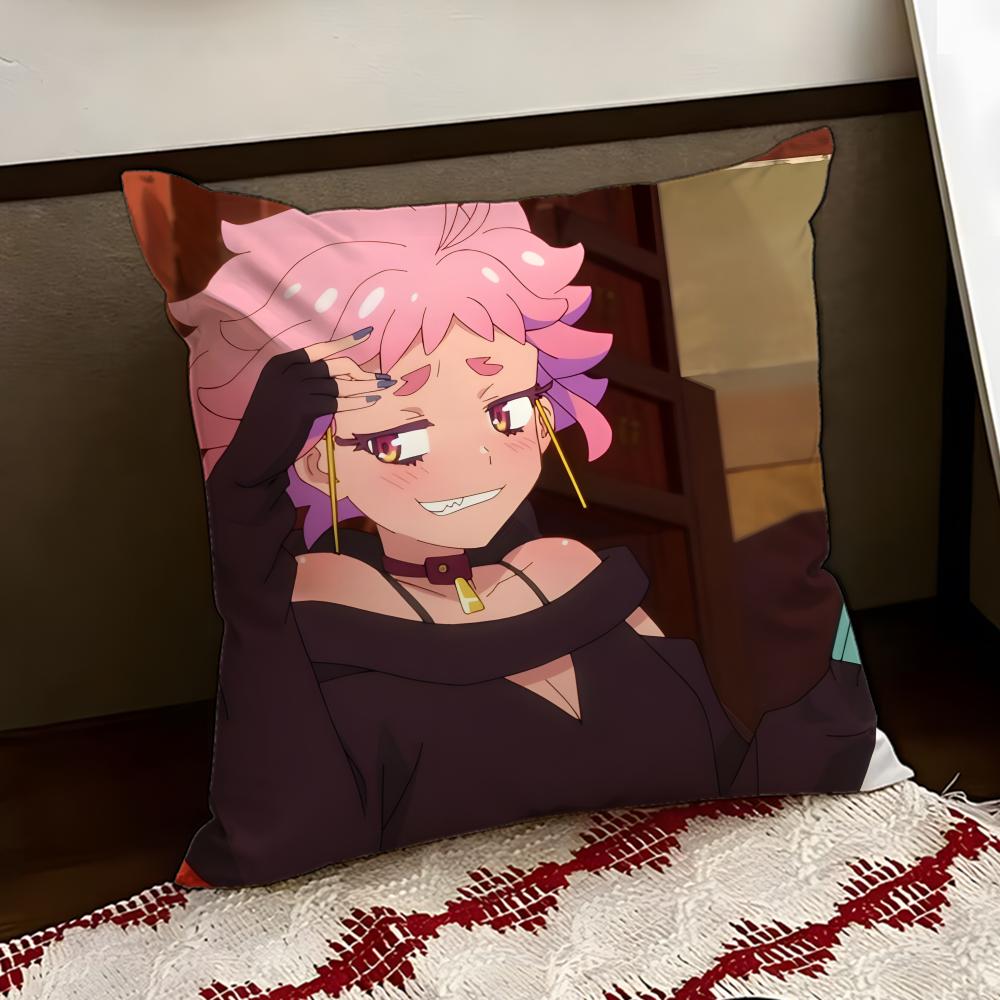 MMayonaka animePunch Cushion Cover Reversible Soft Durable Pillow Cover Home Car MultiScene Use for Daily Comfort