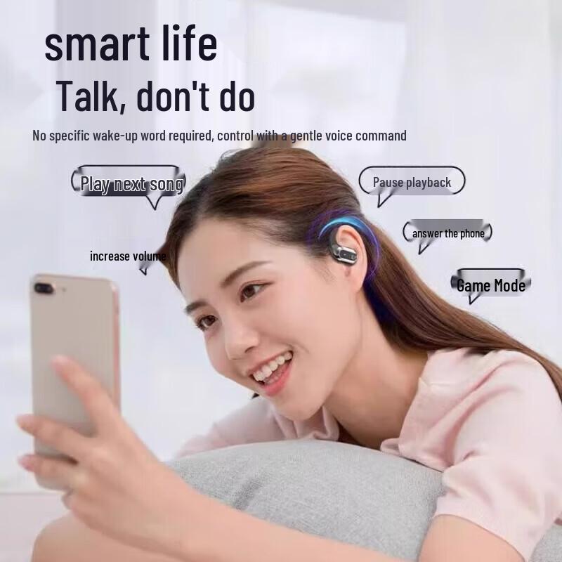 SR 2025 Bone Conduction Open-Ear Sports Bluetooth Earphones